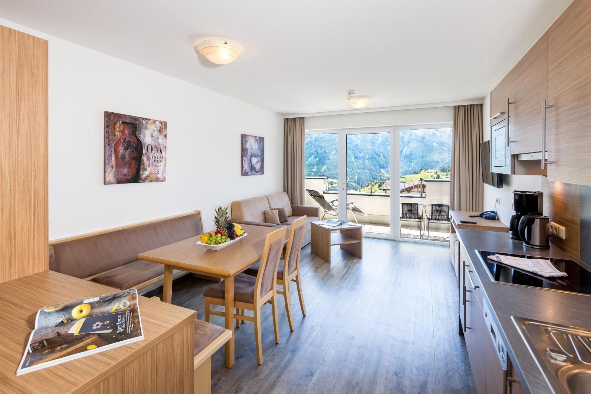 Aparthaus Gondeblick Fiss Buitenkant foto
